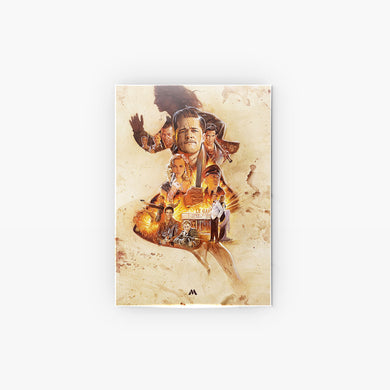 Inglourious Basterds - Au Revoir, Shosanna Metal-Poster