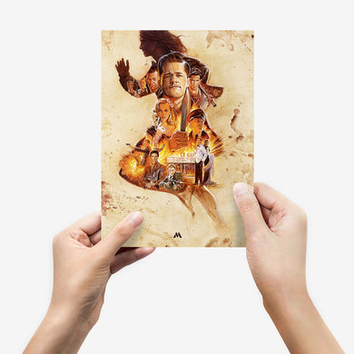 Inglourious Basterds - Au Revoir, Shosanna Metal-Poster