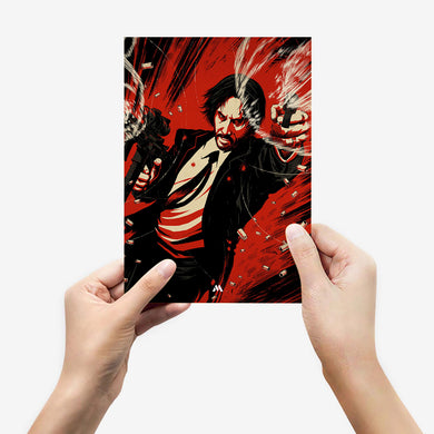 John Wick - Prepare for War Metal-Poster