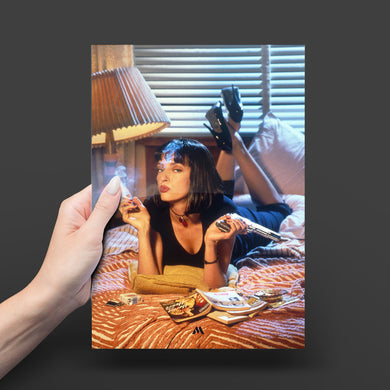 Pulp Fiction Metal-Poster