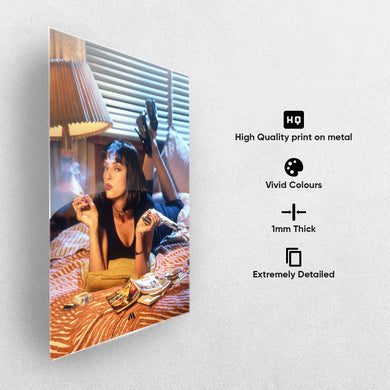 Pulp Fiction Metal-Poster