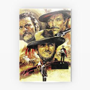 The Good The Bad The Ugly Metal Poster
