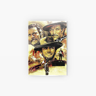 The Good The Bad The Ugly Metal-Poster
