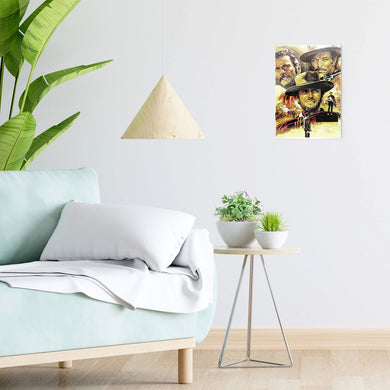 The Good The Bad The Ugly Metal-Poster