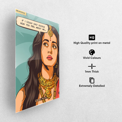 Aishwarya Rai-PS1 Tribute [WDE] Metal-Poster