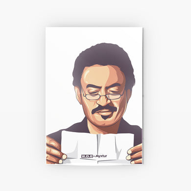 Irrfan Khan-Lunch Box Tribute [WDE] Metal-Poster