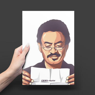 Irrfan Khan-Lunch Box Tribute [WDE] Metal-Poster