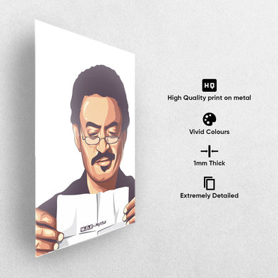 Irrfan Khan-Lunch Box Tribute [WDE] Metal-Poster