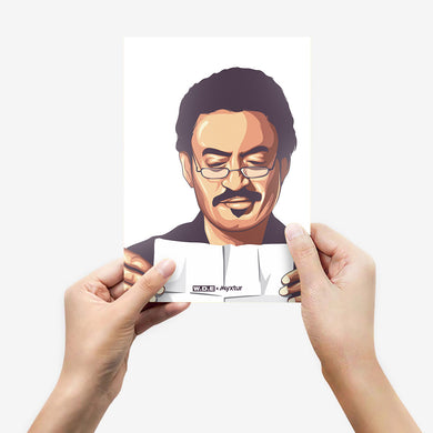 Irrfan Khan-Lunch Box Tribute [WDE] Metal-Poster