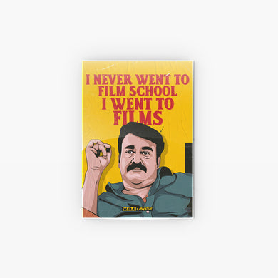 Mohanlal-Drishyam Tribute [WDE] Metal-Poster