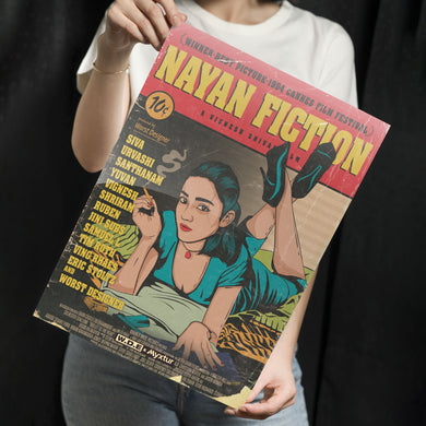 Nayanthara-Pulp Fiction Tribute [WDE] Metal Poster