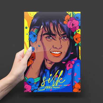 Silk Smitha the Queen [WDE] Metal-Poster