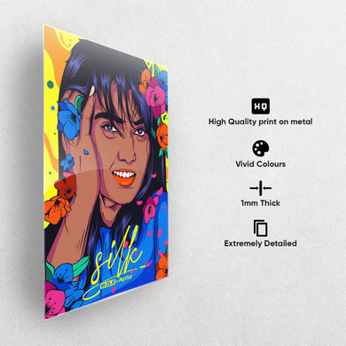 Silk Smitha the Queen [WDE] Metal-Poster