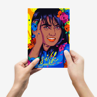 Silk Smitha the Queen [WDE] Metal-Poster