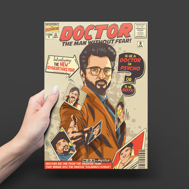 Sivakarthikeyan-Doctor Tribute [WDE] Metal-Poster