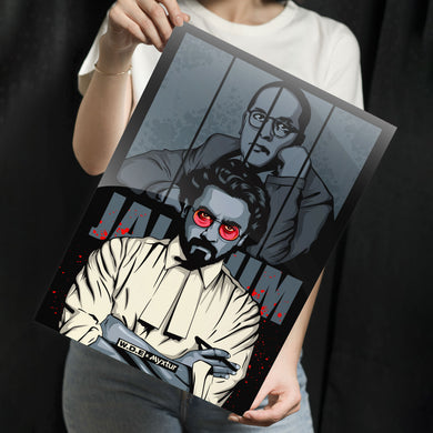 Suriya-Jai Bhim Tribute [WDE] Metal-Poster