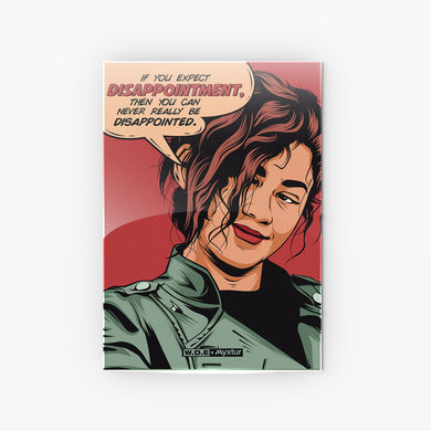 Zendaya Quote [WDE] Metal-Poster