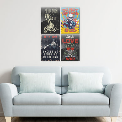 Alternative Quote Collection Metal Poster Combo