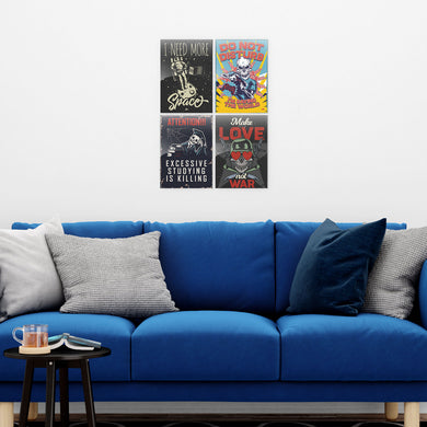 Alternative Quote Collection Metal Poster-Combo