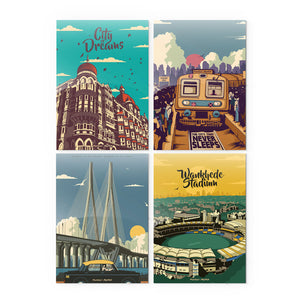 Bombay Dreams Collection Metal Poster-Combo