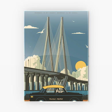Bombay Dreams Collection Metal Poster Combo