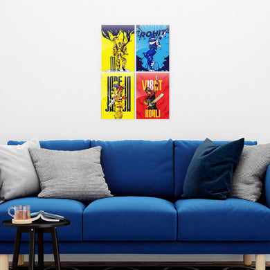 IPL Fever Metal Poster-Combo