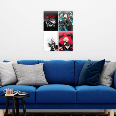 Tokyo Ghoul Smackdown Metal Poster-Combo