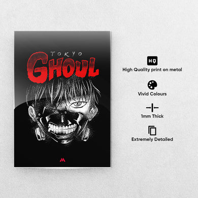 Tokyo Ghoul Smackdown Metal Poster-Combo