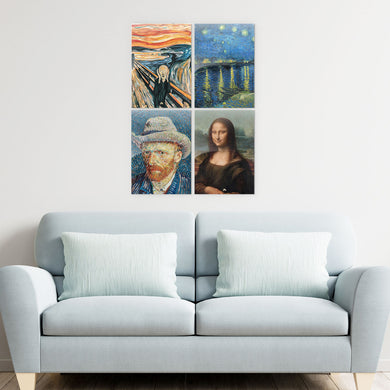 Vintage Art Gallery Metal Poster-Combo