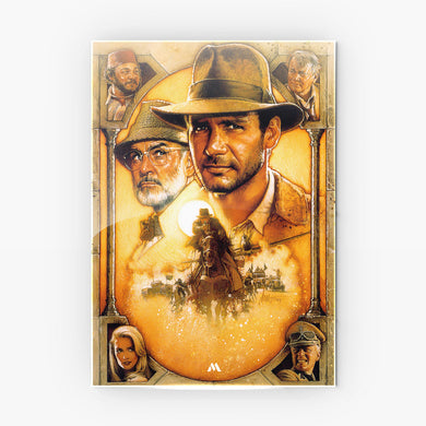 Indiana Jones Collection Metal Poster-Combo