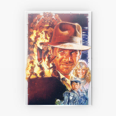 Indiana Jones Collection Metal Poster-Combo