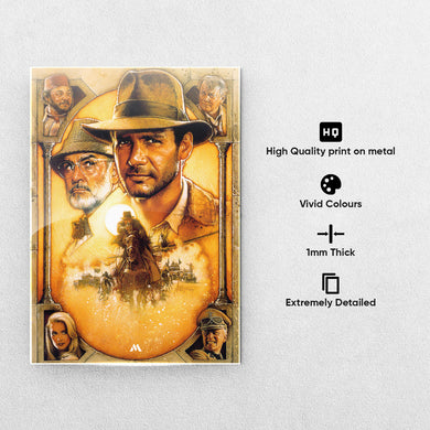 Indiana Jones Collection Metal Poster-Combo