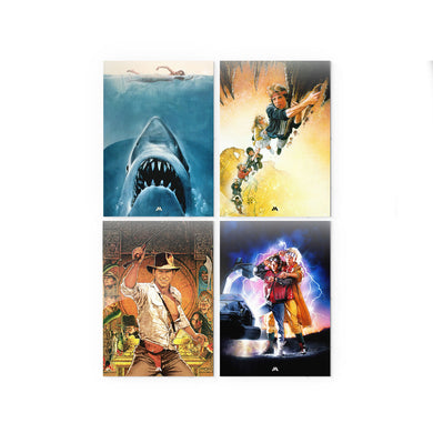 Retro Movie Mania Metal Poster-Combo