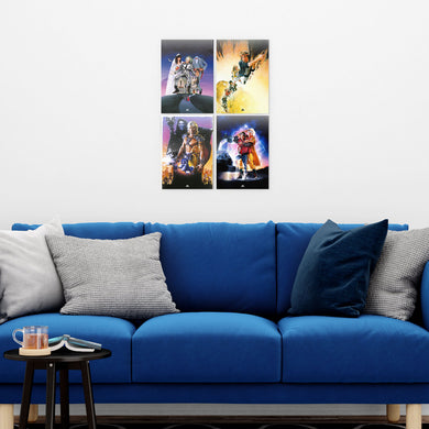 80s Movie Mania Metal Poster-Combo