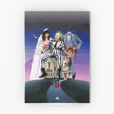 80s Movie Mania Metal Poster-Combo