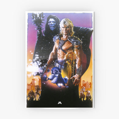 80s Movie Mania Metal Poster-Combo