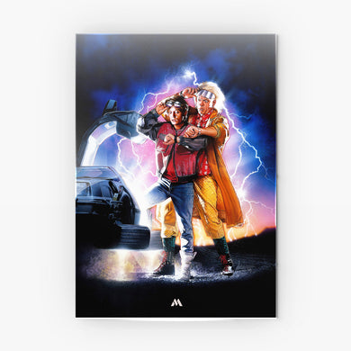 80s Movie Mania Metal Poster-Combo