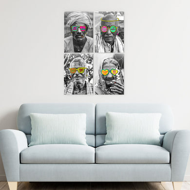 Pop Culture Shades Collection Metal Poster-Combo