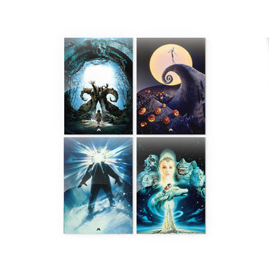 Magical Movie Realms Collection Metal Poster-Combo