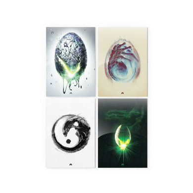 The Alien Collection Metal Poster-Combo