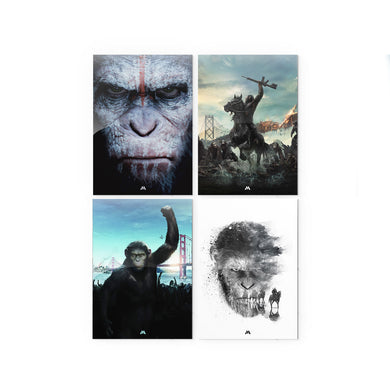 The Planet of the Apes Collection Metal Poster-Combo
