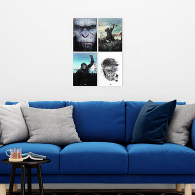 The Planet of the Apes Collection Metal Poster-Combo