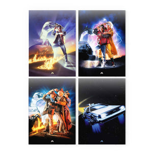 Back to the Future Collection Metal Poster-Combo