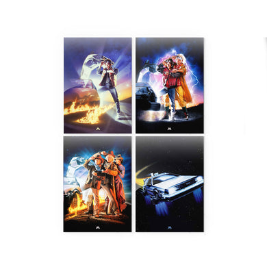 Back to the Future Collection Metal Poster-Combo