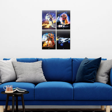 Back to the Future Collection Metal Poster-Combo