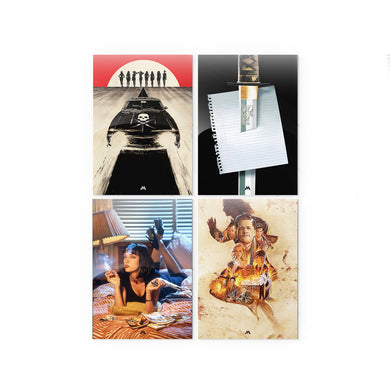 Tarantino Movie Collection Metal Poster-Combo