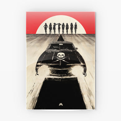 Tarantino Movie Collection Metal Poster-Combo