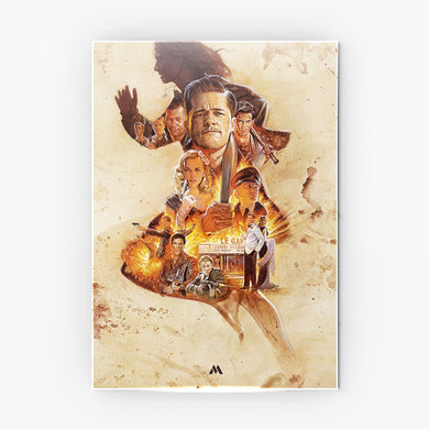 Tarantino Movie Collection Metal Poster-Combo