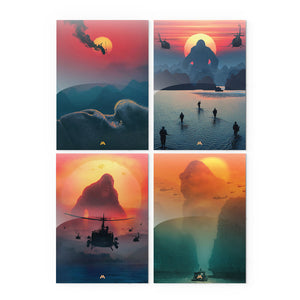 King Kong Collection Metal Poster-Combo