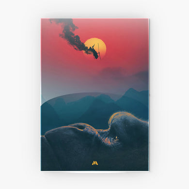 King Kong Collection Metal Poster-Combo
